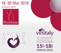 ProWein e Vinitaly 2018